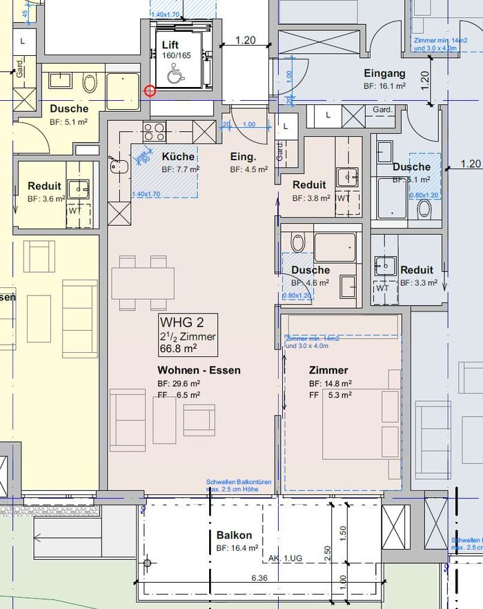 Werkplanung – Wohnung im Rohbau